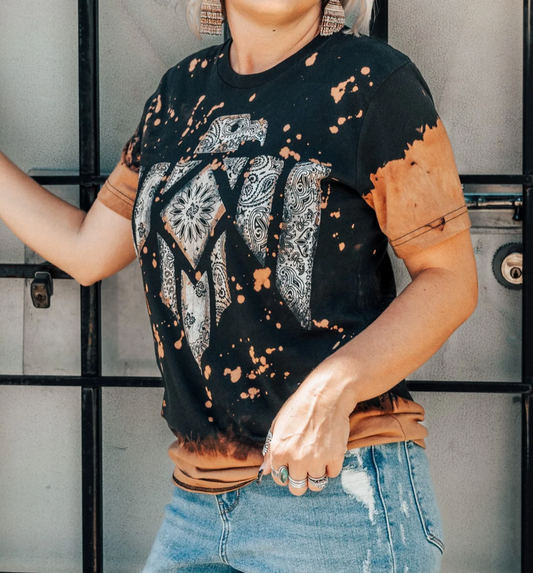 Paisley Thunderbird Retro Tee