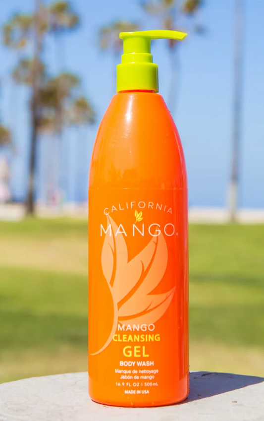 California Mango body wash – refreshing citrus scented boutique skincare
