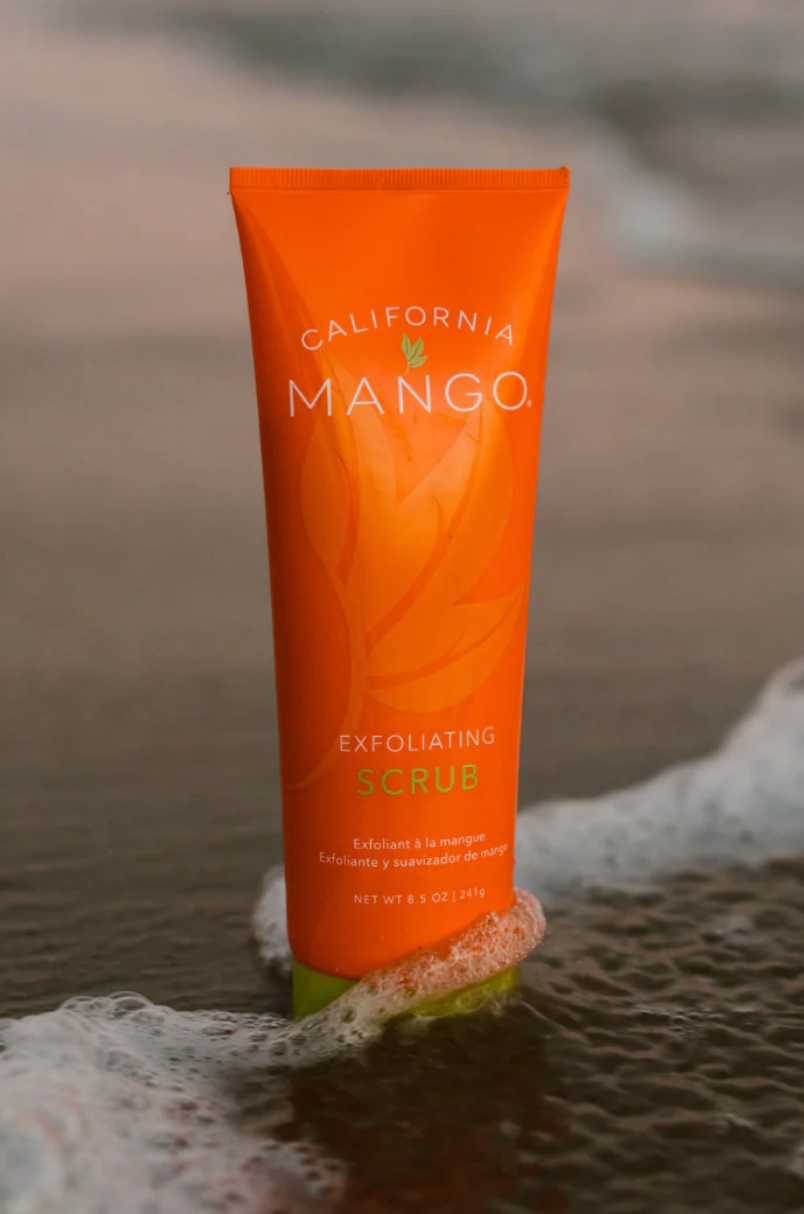 Hydrating exfoliator by California Mango – boutique beauty essential