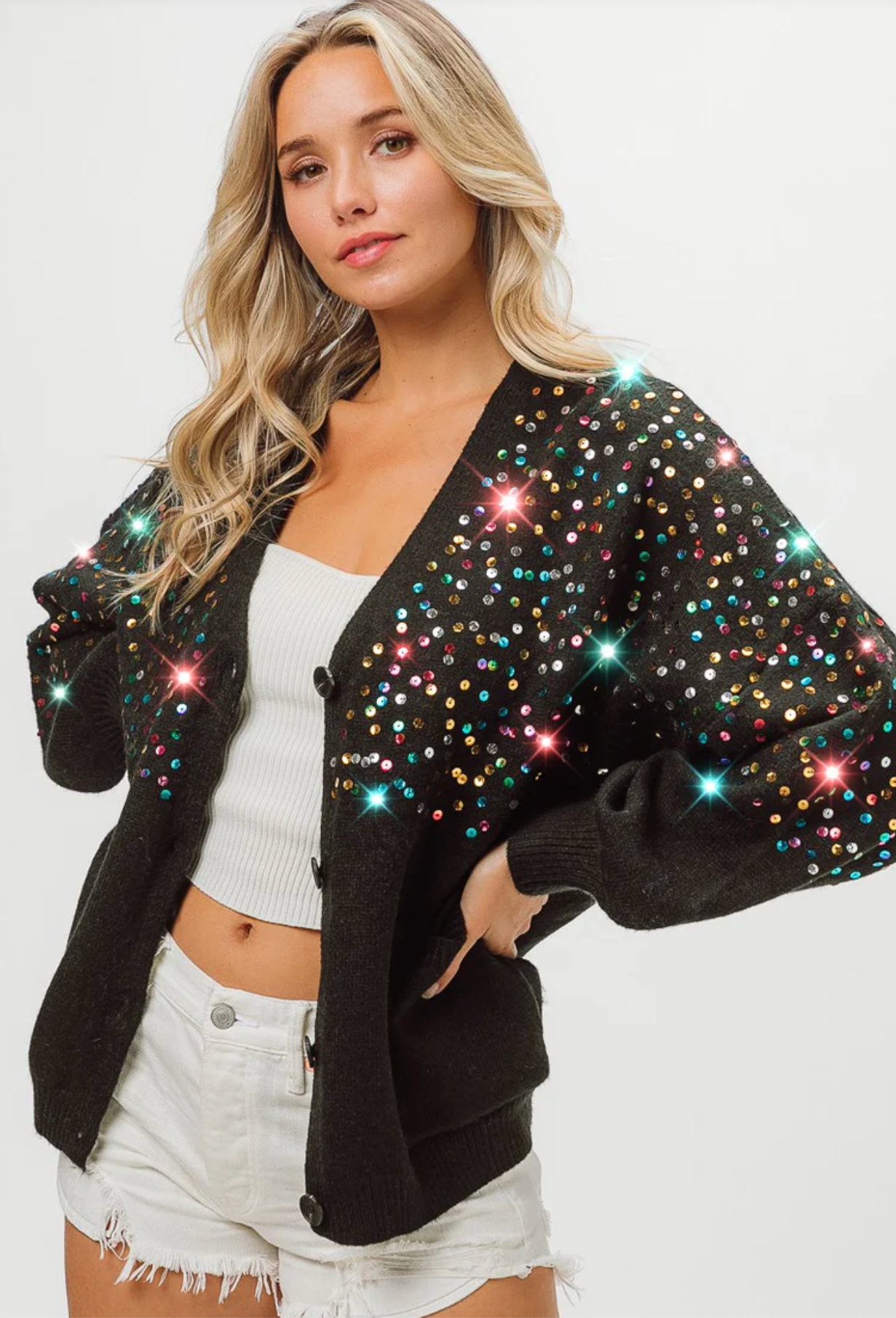 Holiday Sparkles Sweater