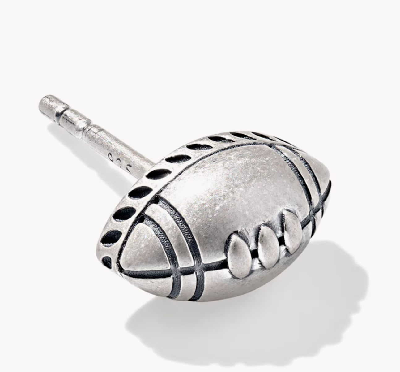 K.S. Football Stud Earrings