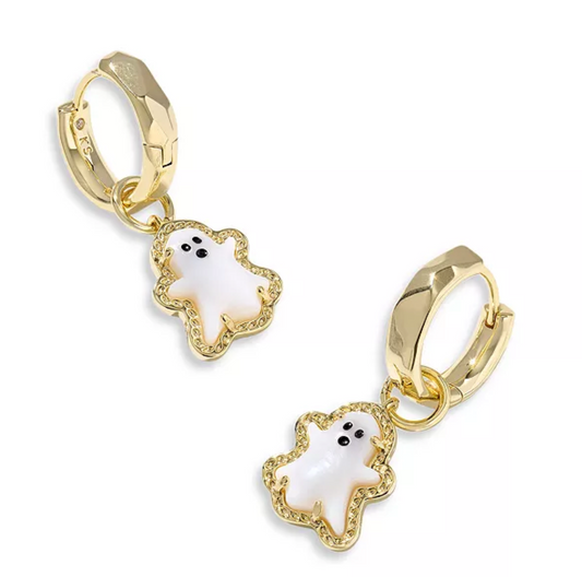 K.S. Dangle Convertible Ghost Earrings | Queen Bee Boutique