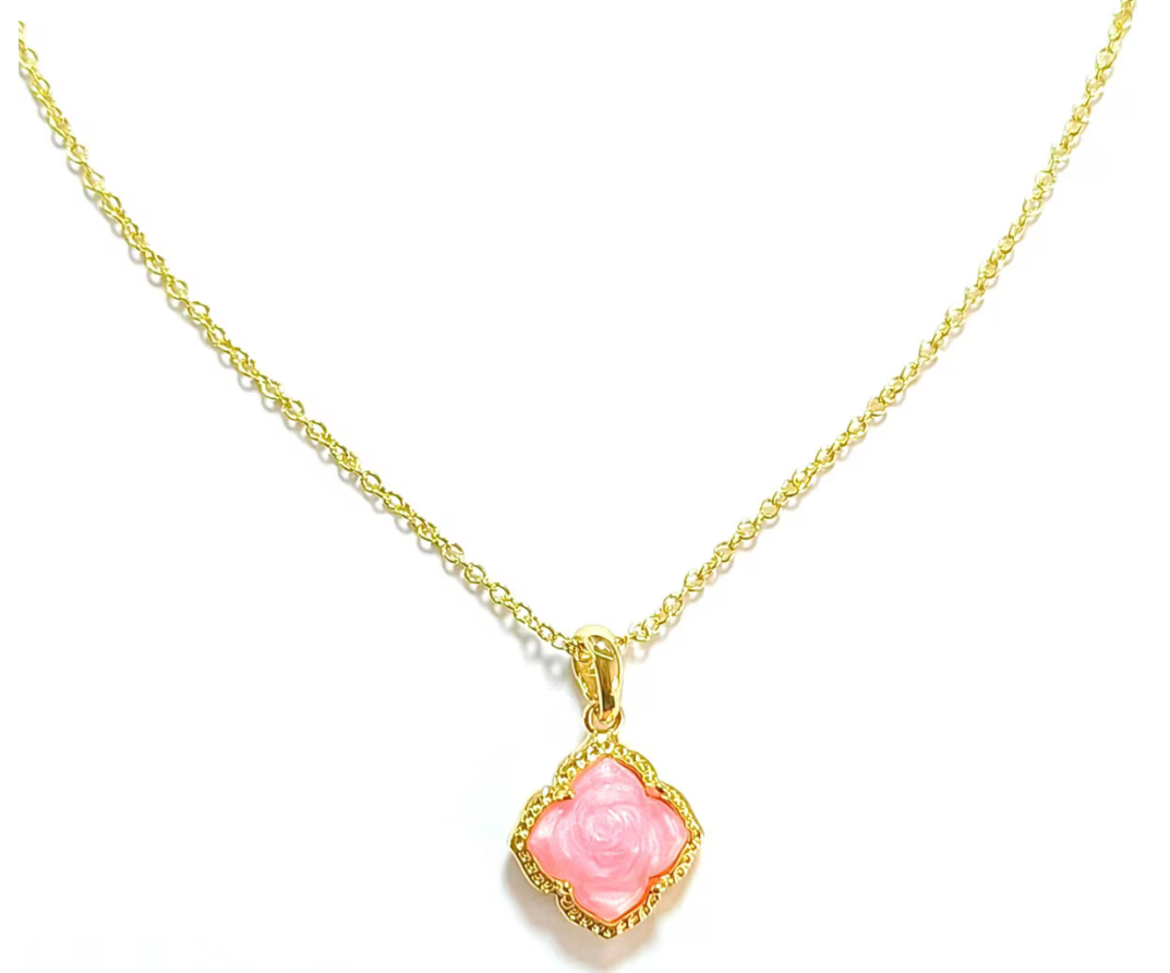 Kendra S. Mallory Rose Necklace