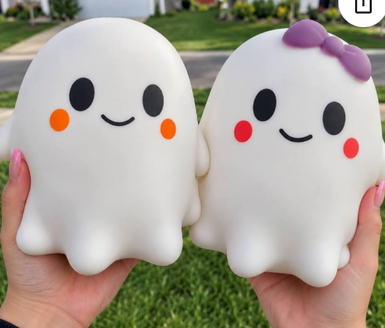 Jumbo Squishy Ghosts