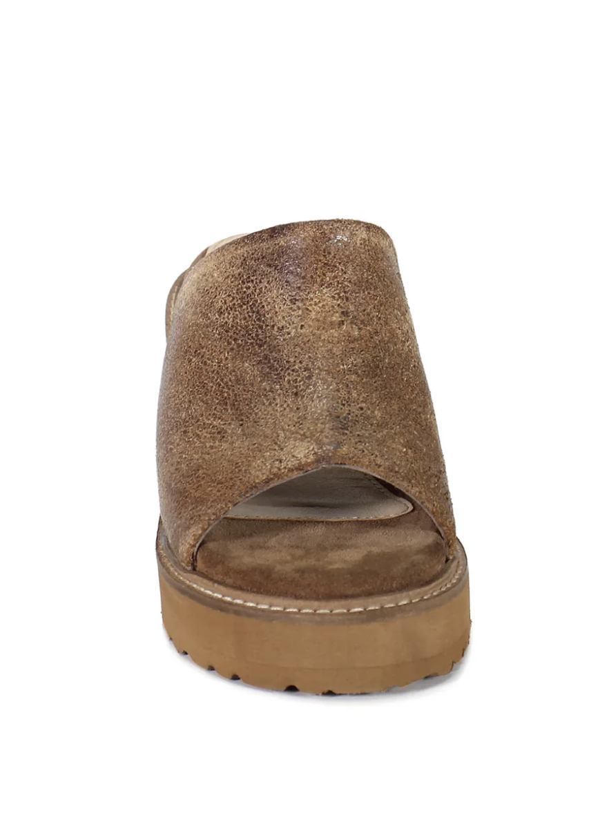 Diba True Cloud Fall Women’s Leather Wedge Sandal – 3.25" Stacked Heel