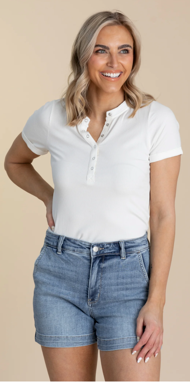 Judy Blue Demim Trouser Shorts