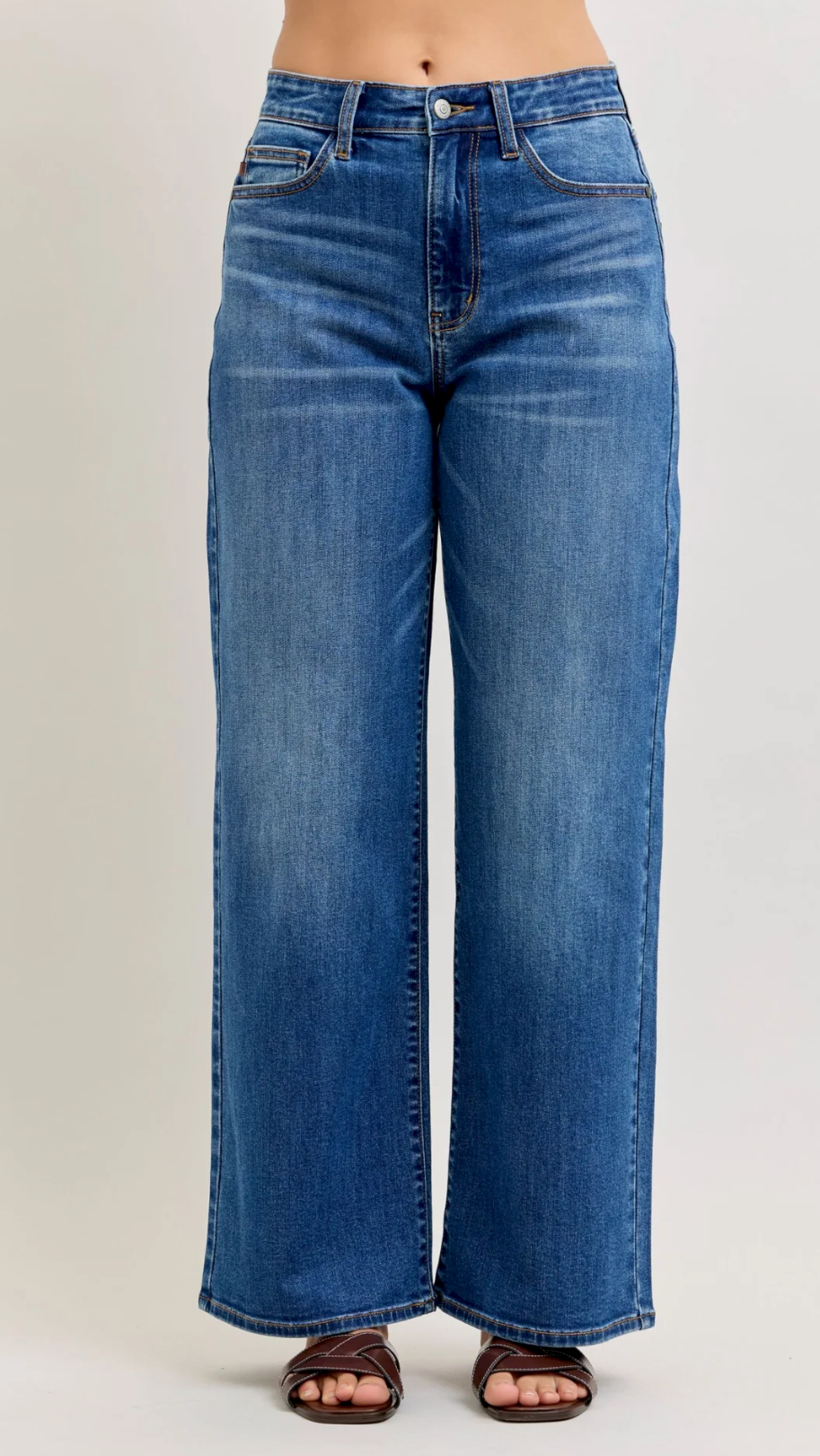 JUDY BLUE - High Waist Wilhelmena Baggy Fit Jeans