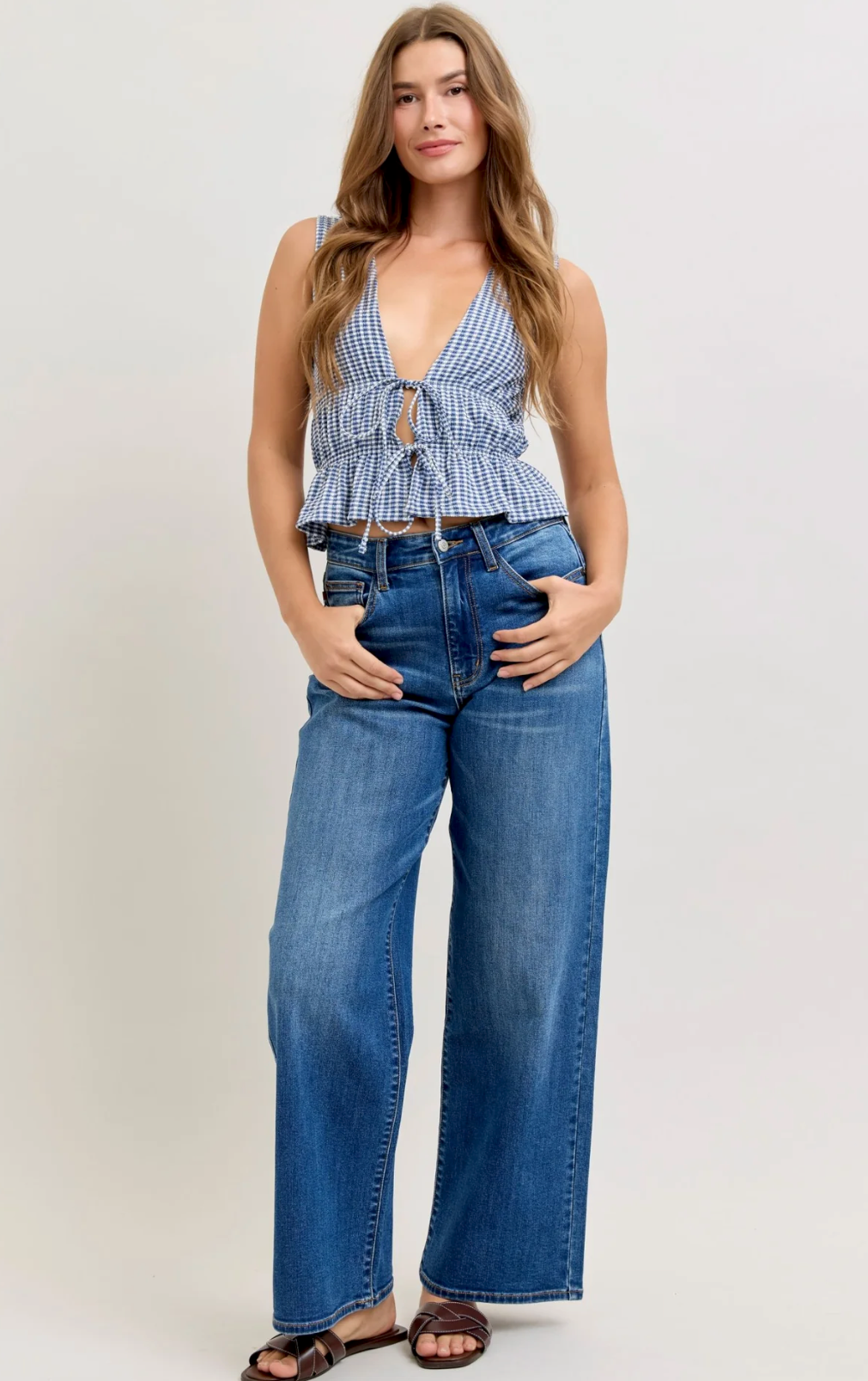 JUDY BLUE - High Waist Wilhelmena Baggy Fit Jeans