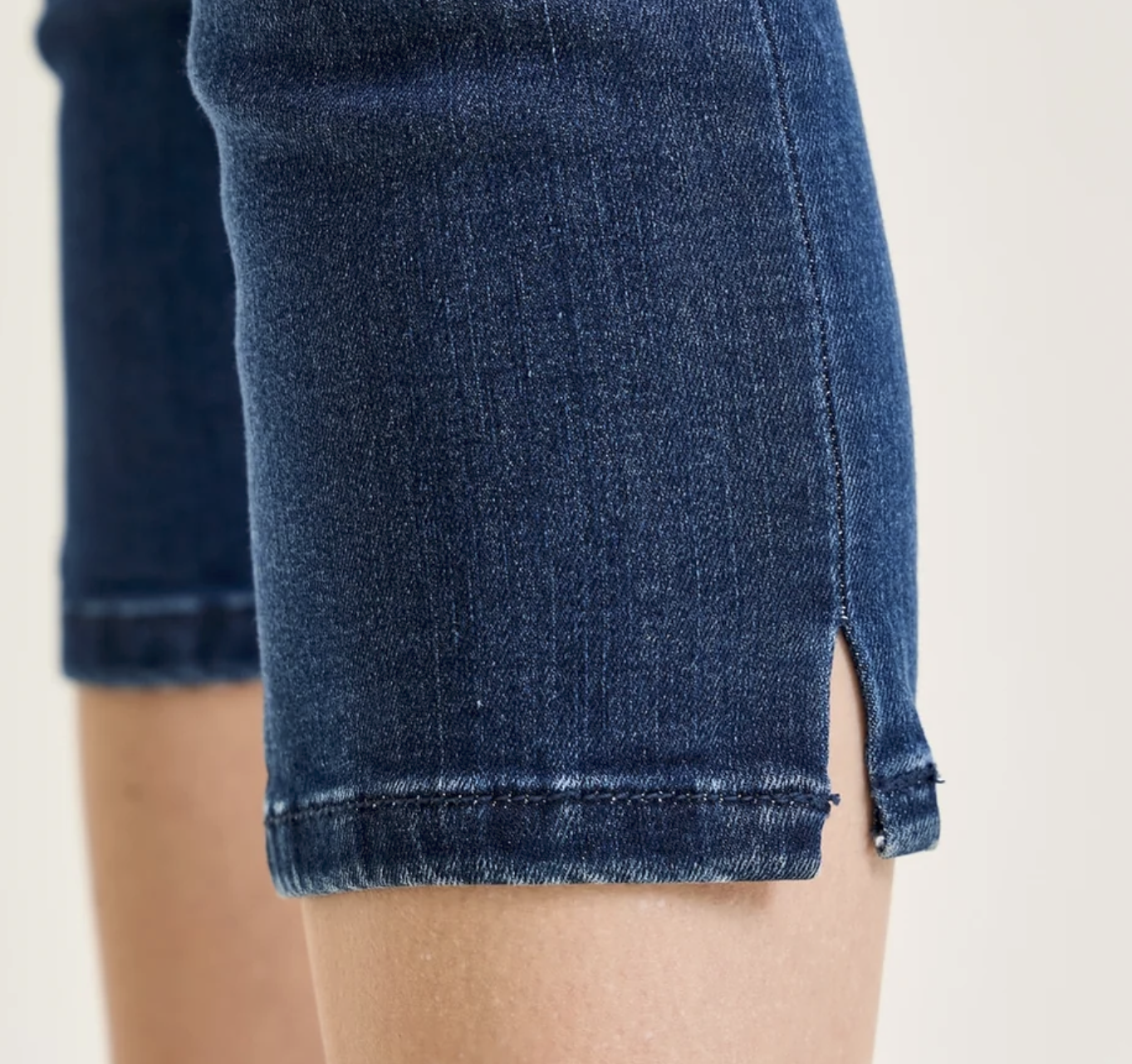 Judy Blue Sleek Chic Capri Side Slit | Queen Bee Boutique