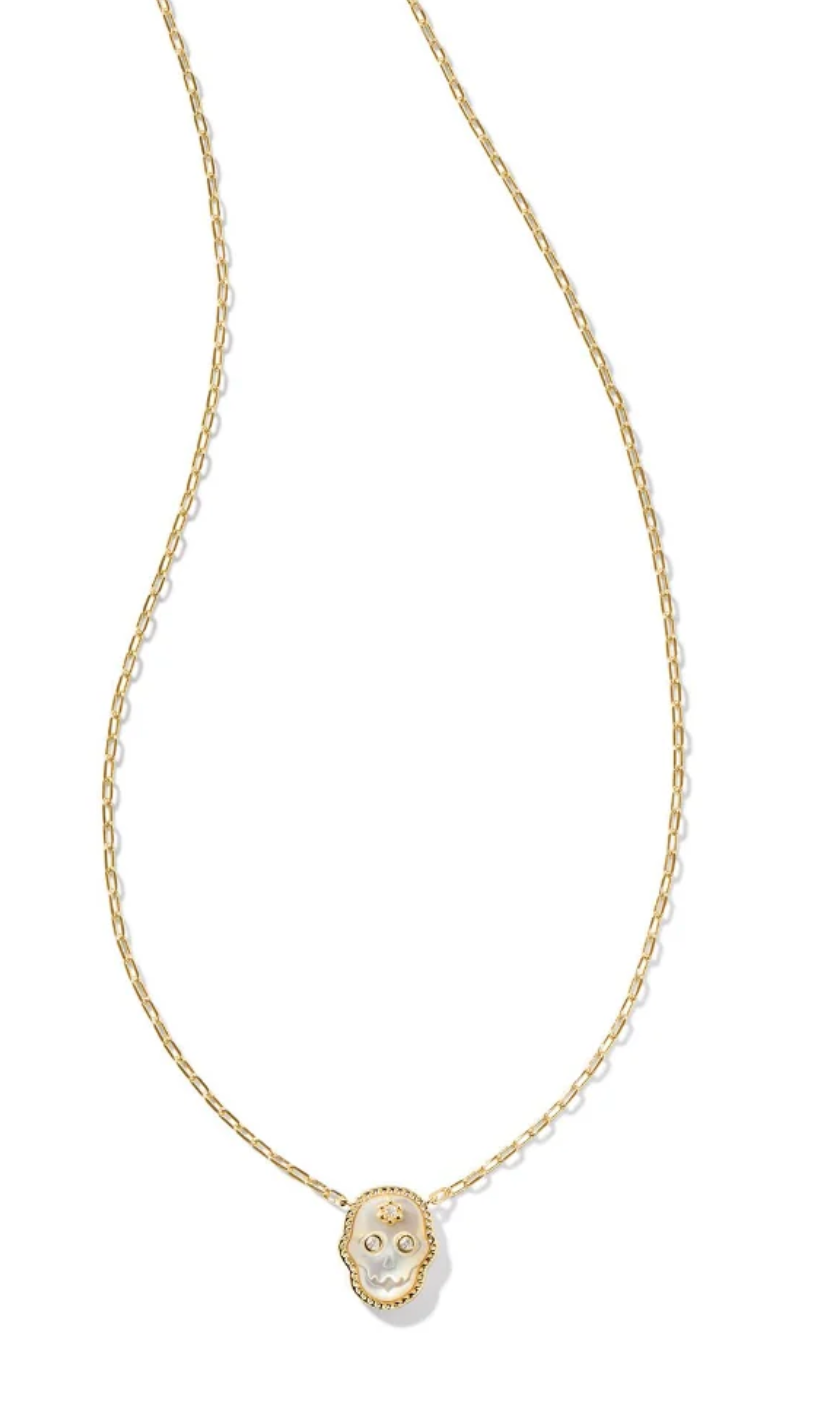 Kendra S. Sugar Skull Halloween Necklace