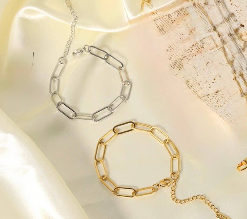 Essential Link Bracelet-Waterproof Tarnish Resisant | Queen Bee Boutique