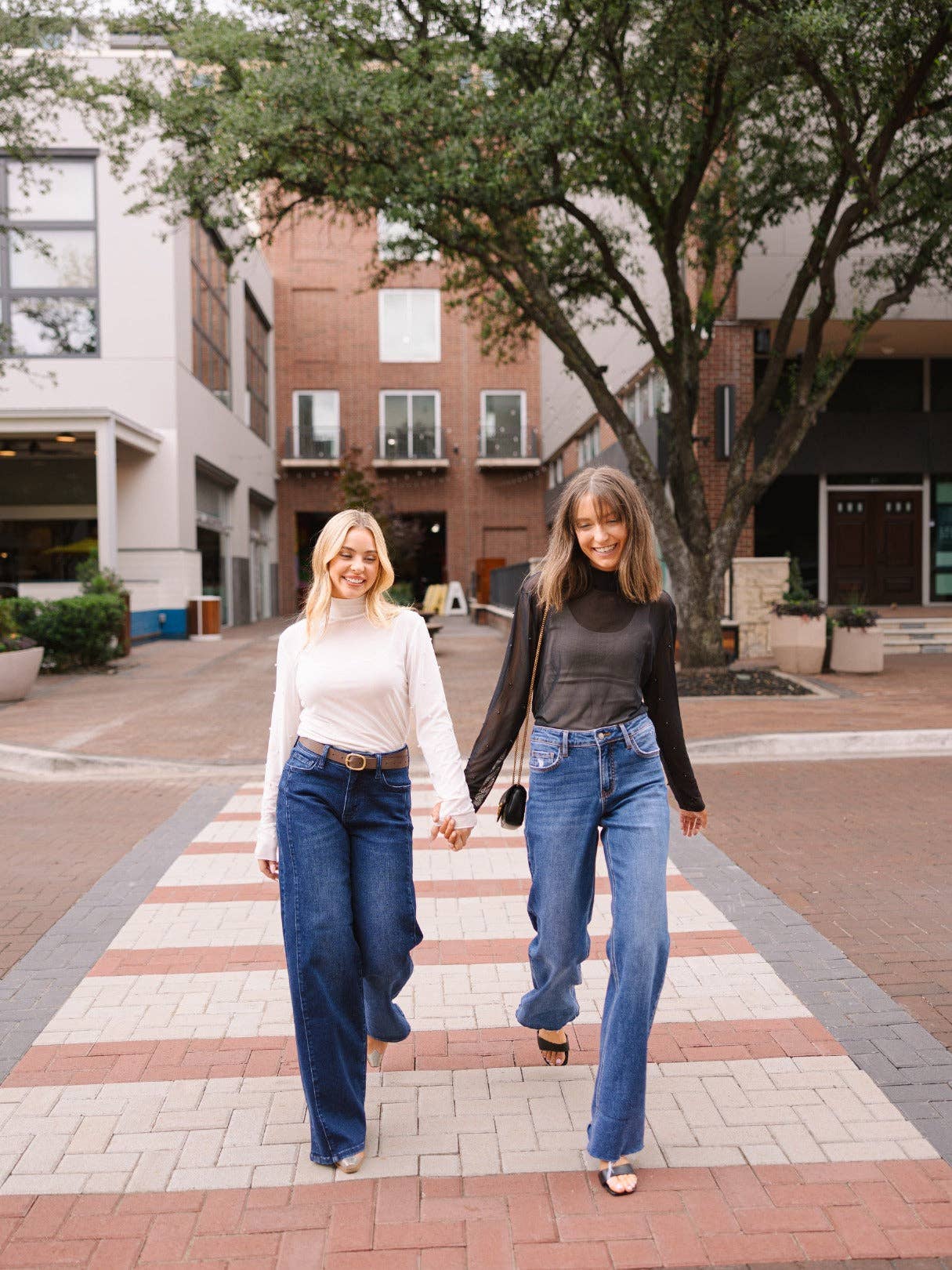 White Pearl Mesh Top