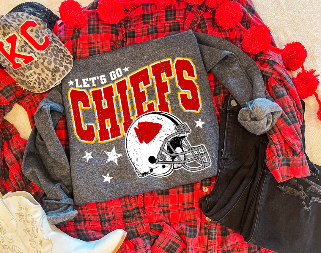 LET'S GO CHIEFS SWEATSHIRT | Queen Bee Boutique