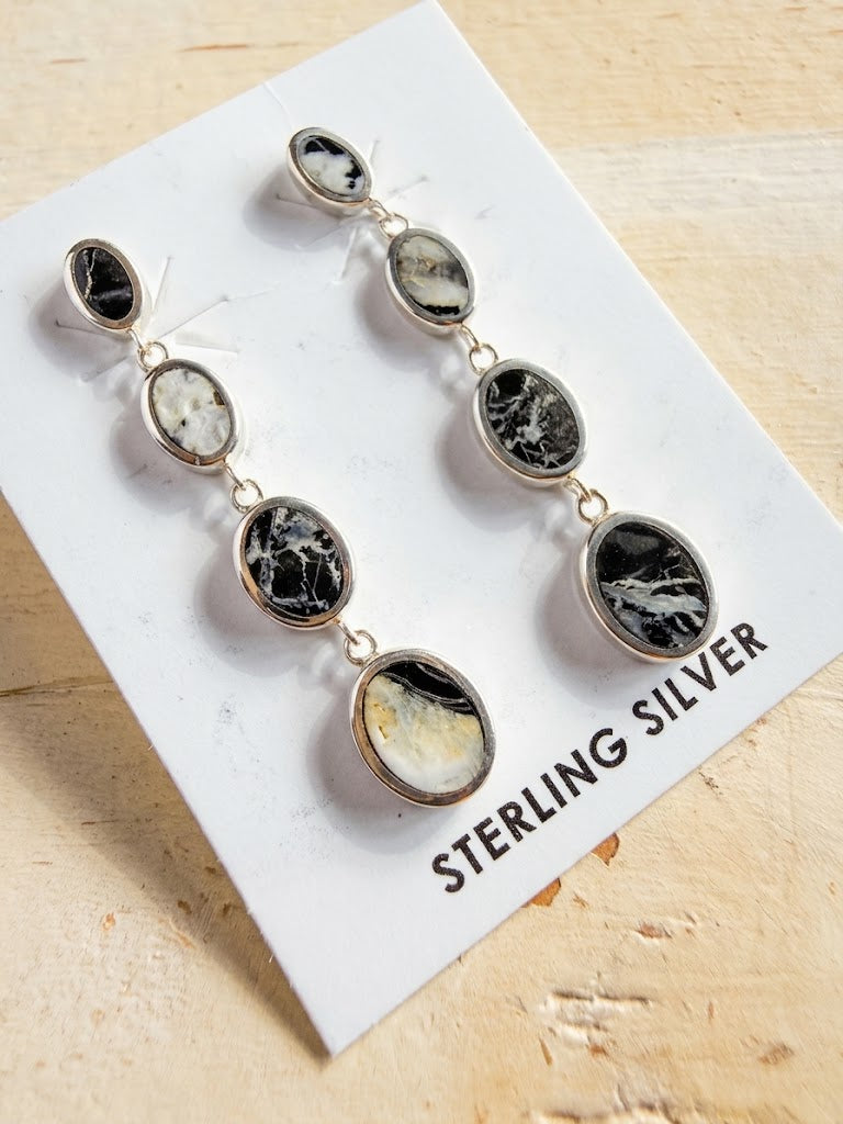 Dangle White Buffalo Earrings | Queen Bee Boutique
